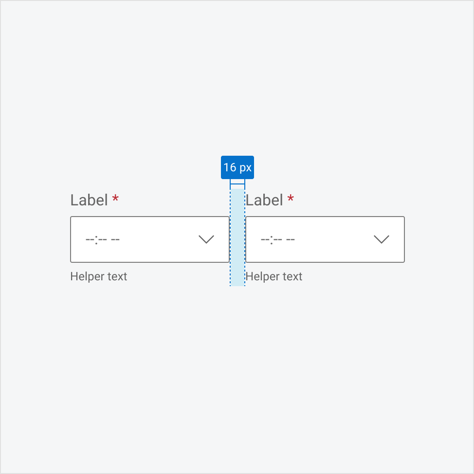 Time Picker - Dell Design System