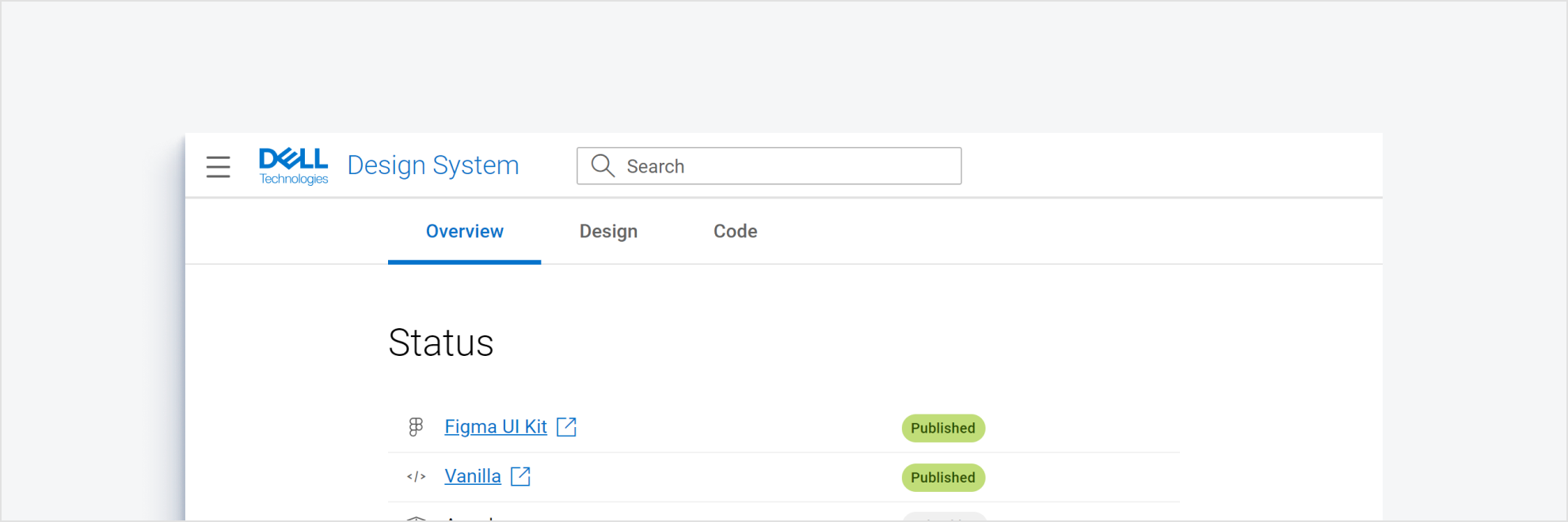 Tabs - Dell Design System