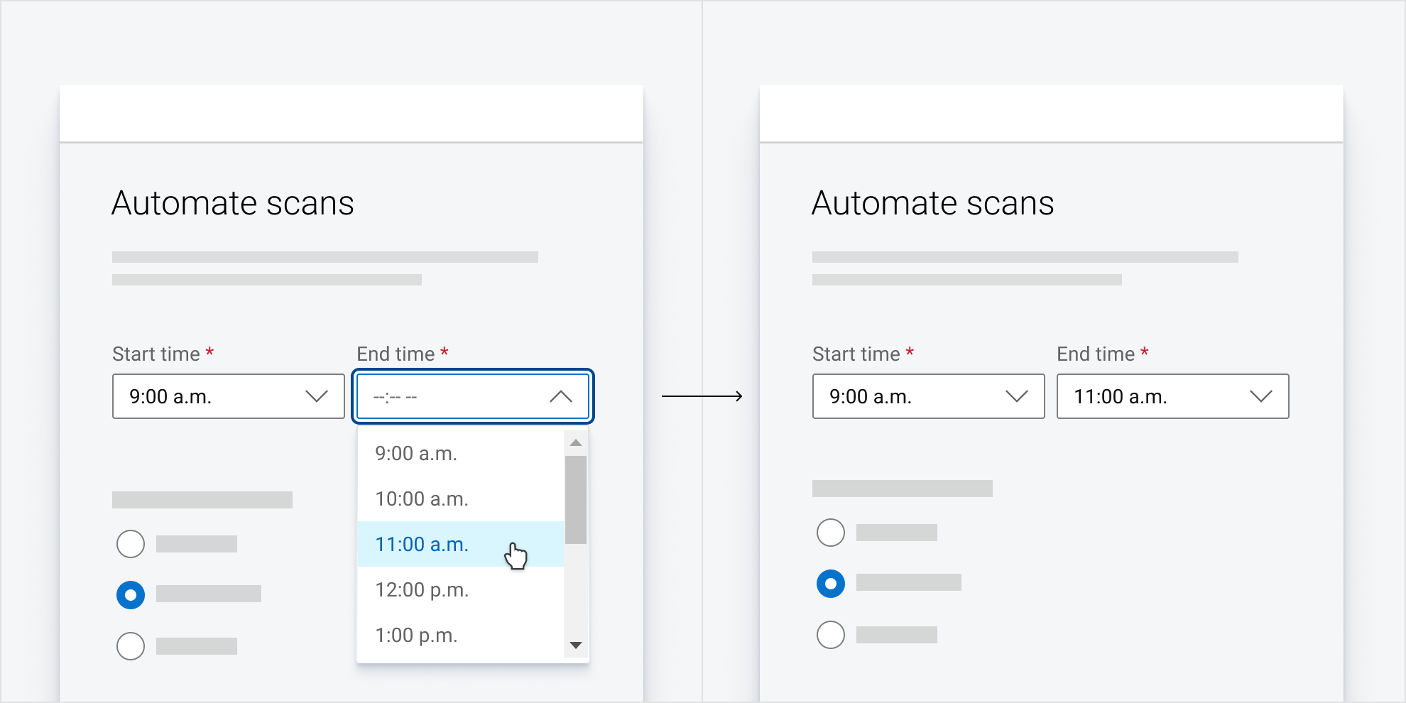 Time Picker - Dell Design System