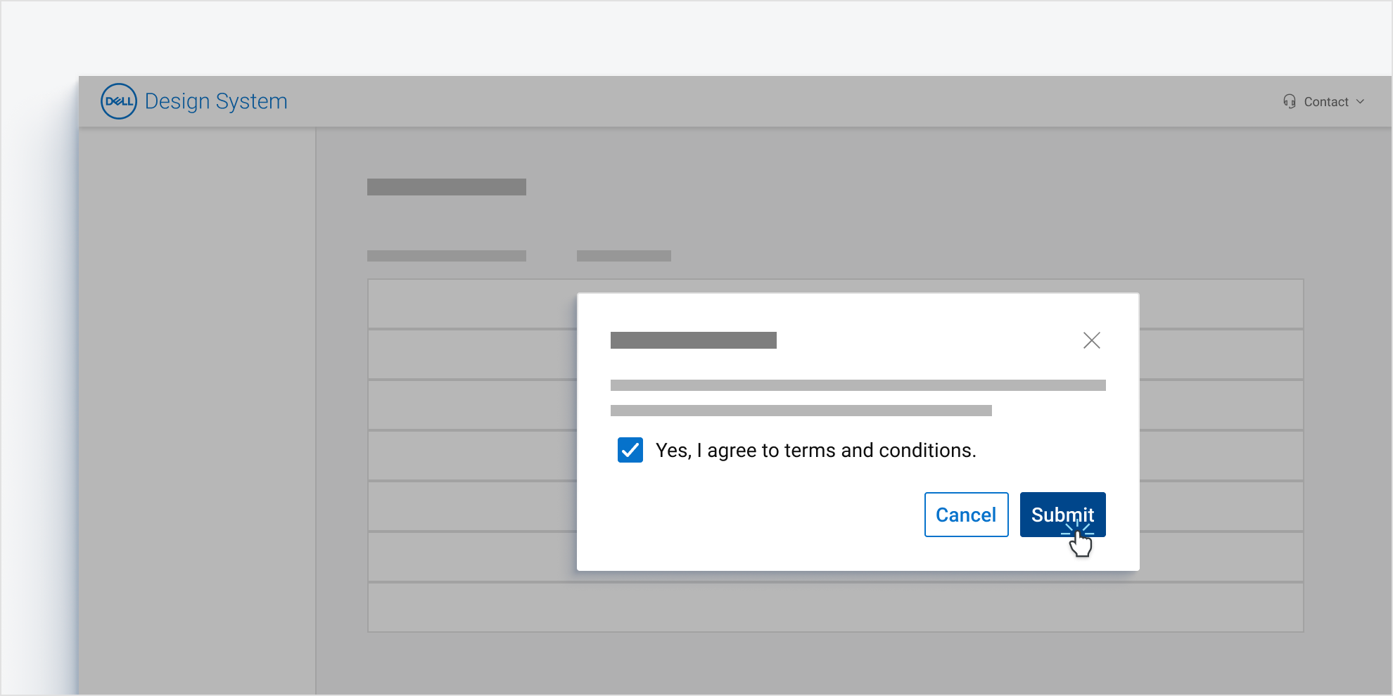 Terms and conditions checkbox.