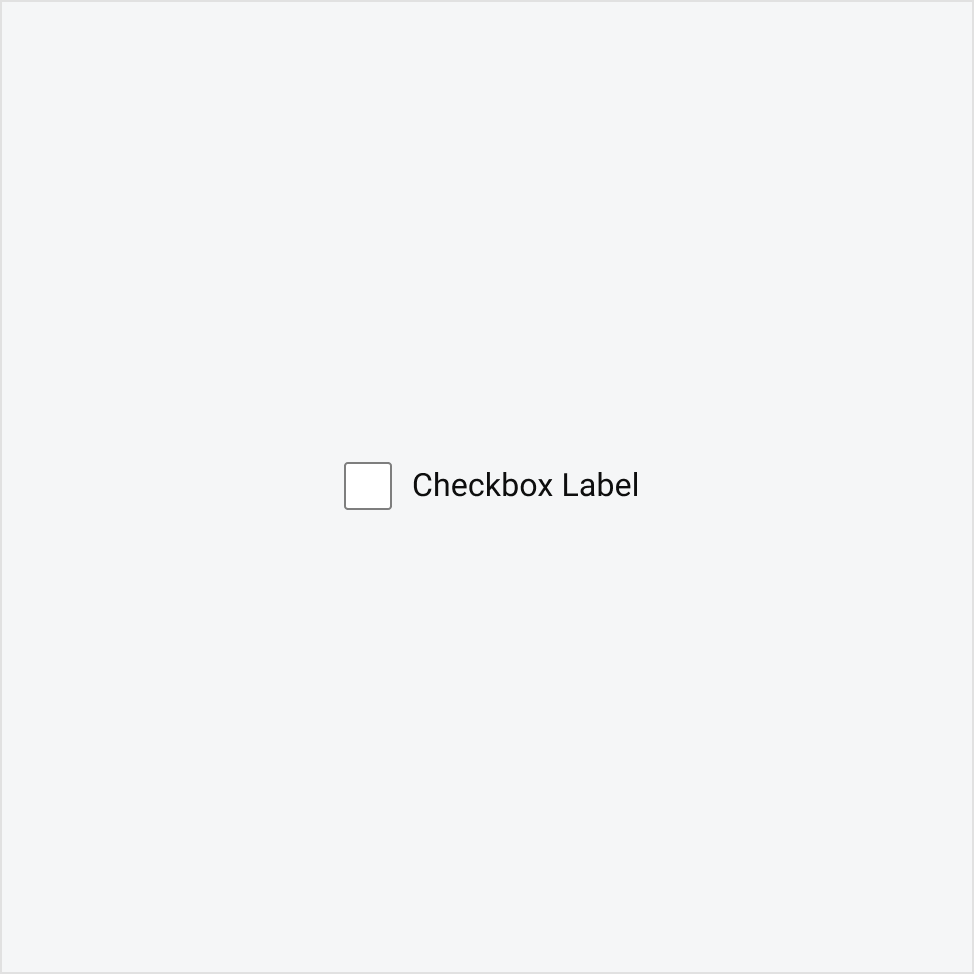 Checkbox with label.