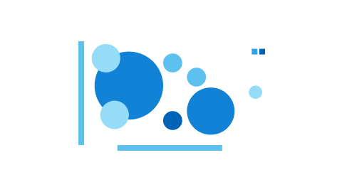 depiction of a bubble chart