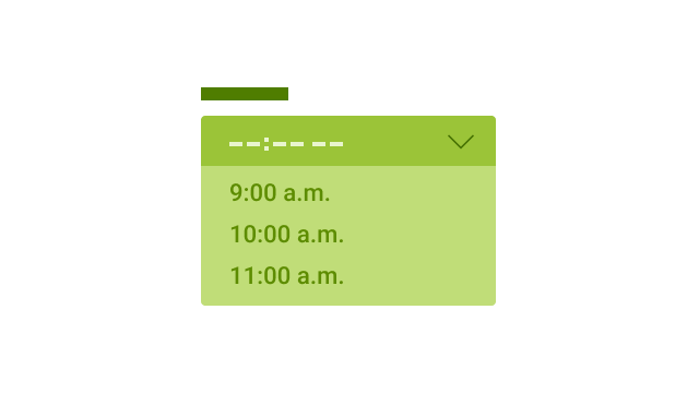 Time Picker