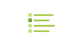Checkbox visual asset representation