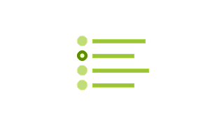 Radio button visual asset representation