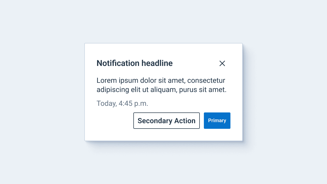Notification