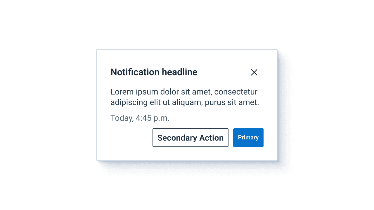 Notification