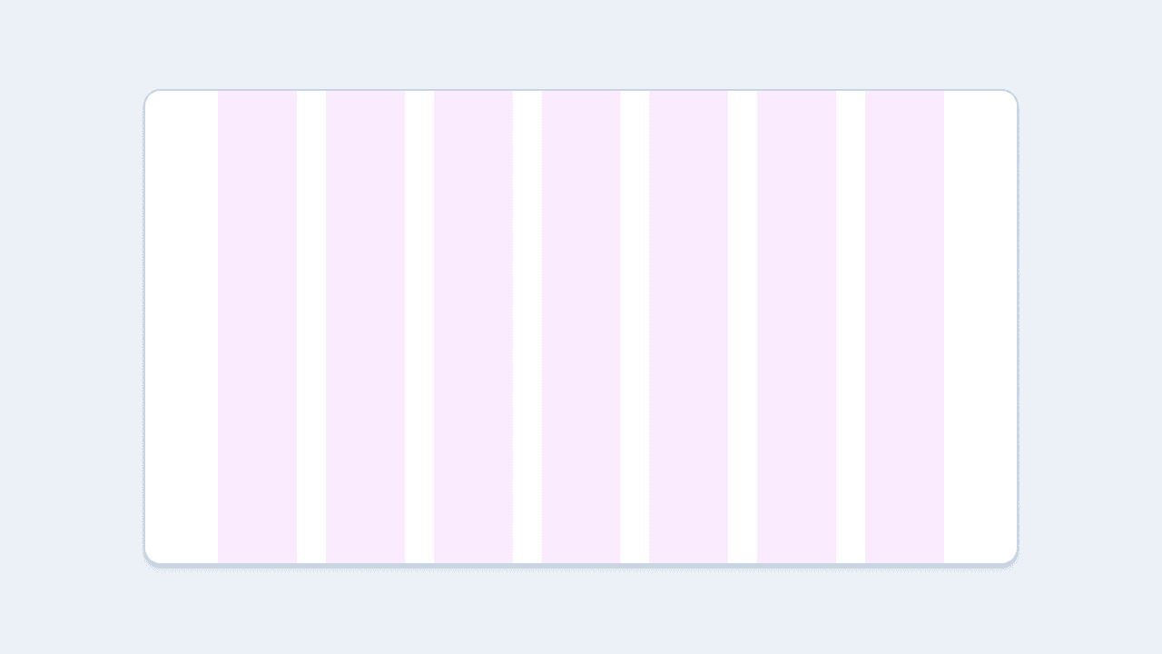 Grid visual asset representation