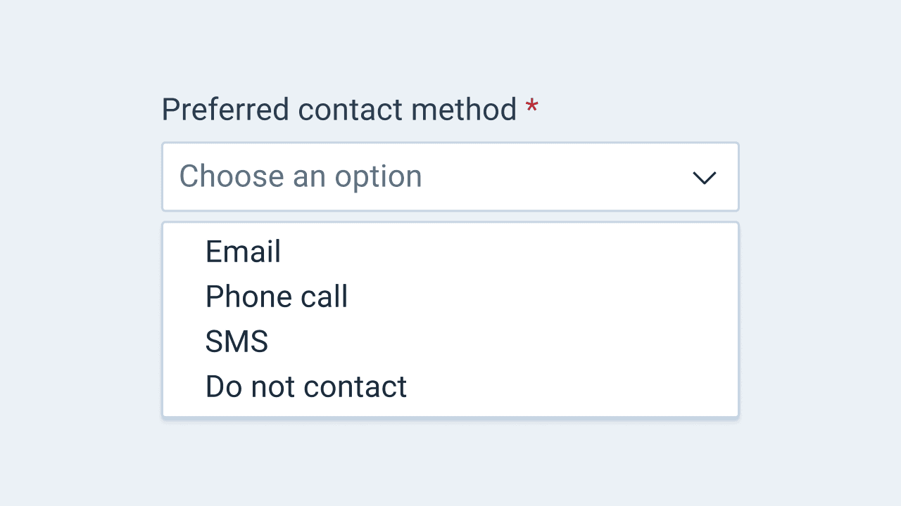 Select visual asset representation